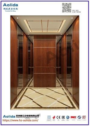 Ascensor de passatgers amb peces d'ascensor